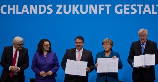 Of the European ideas of the new German Government